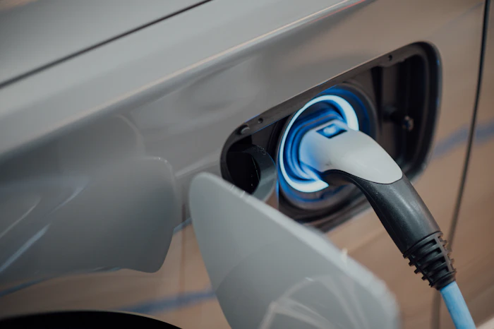 EV charger installation in garage