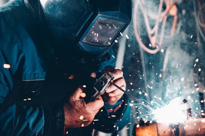 Industrial electrical switchgear installation